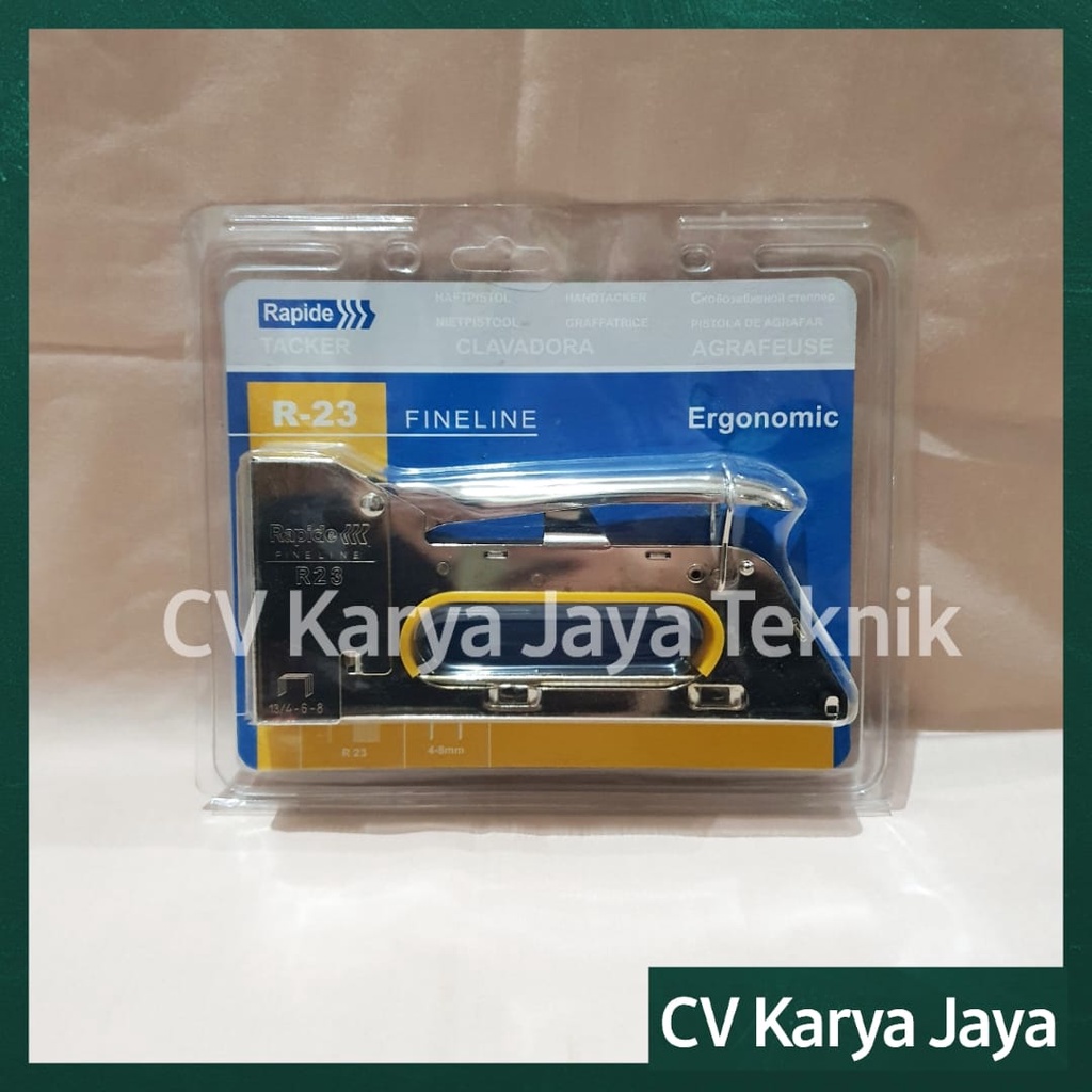 

Staples Tembak Rapide R-23 / Staple Gun Tacker 4-8 mm R23