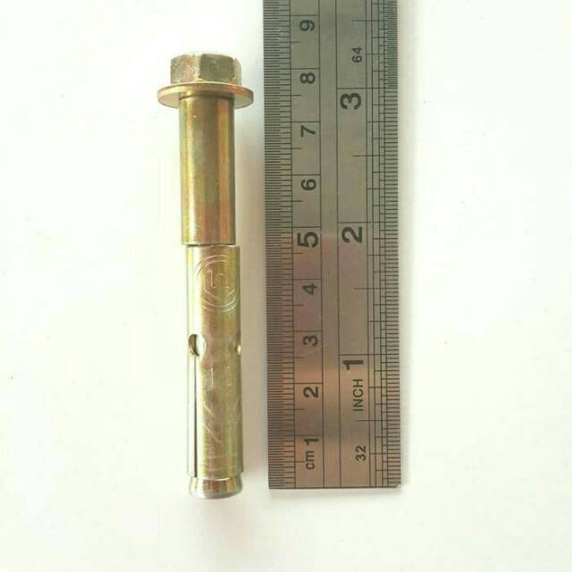Baut Dynabolt 10mm x 80mm Dinabor Tanam