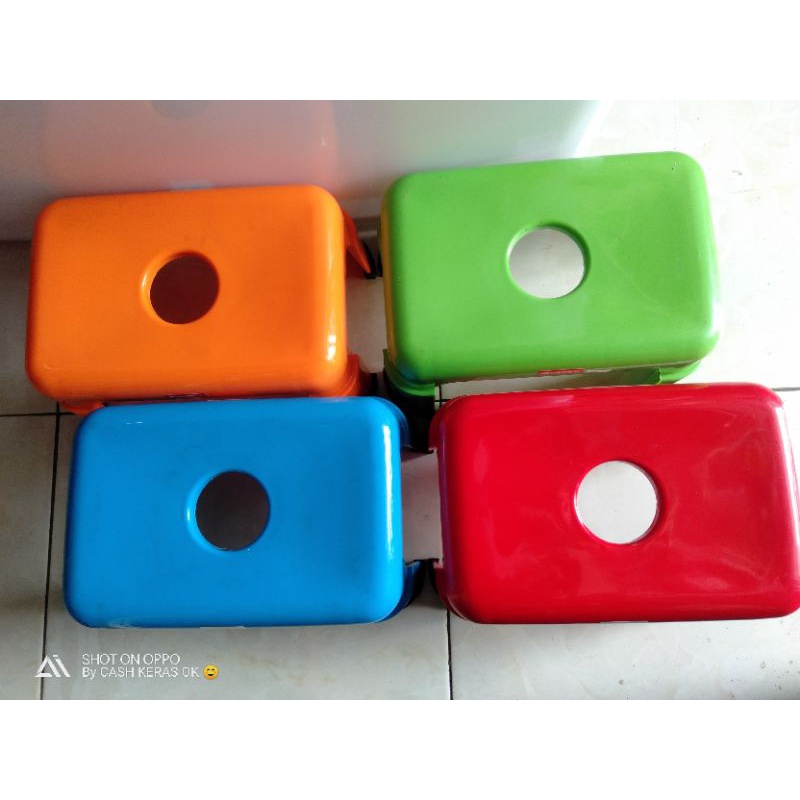 KURSI JENGKOK PLASTIK LION STAR/BANGKU JONGKOK SEGI LION STAR