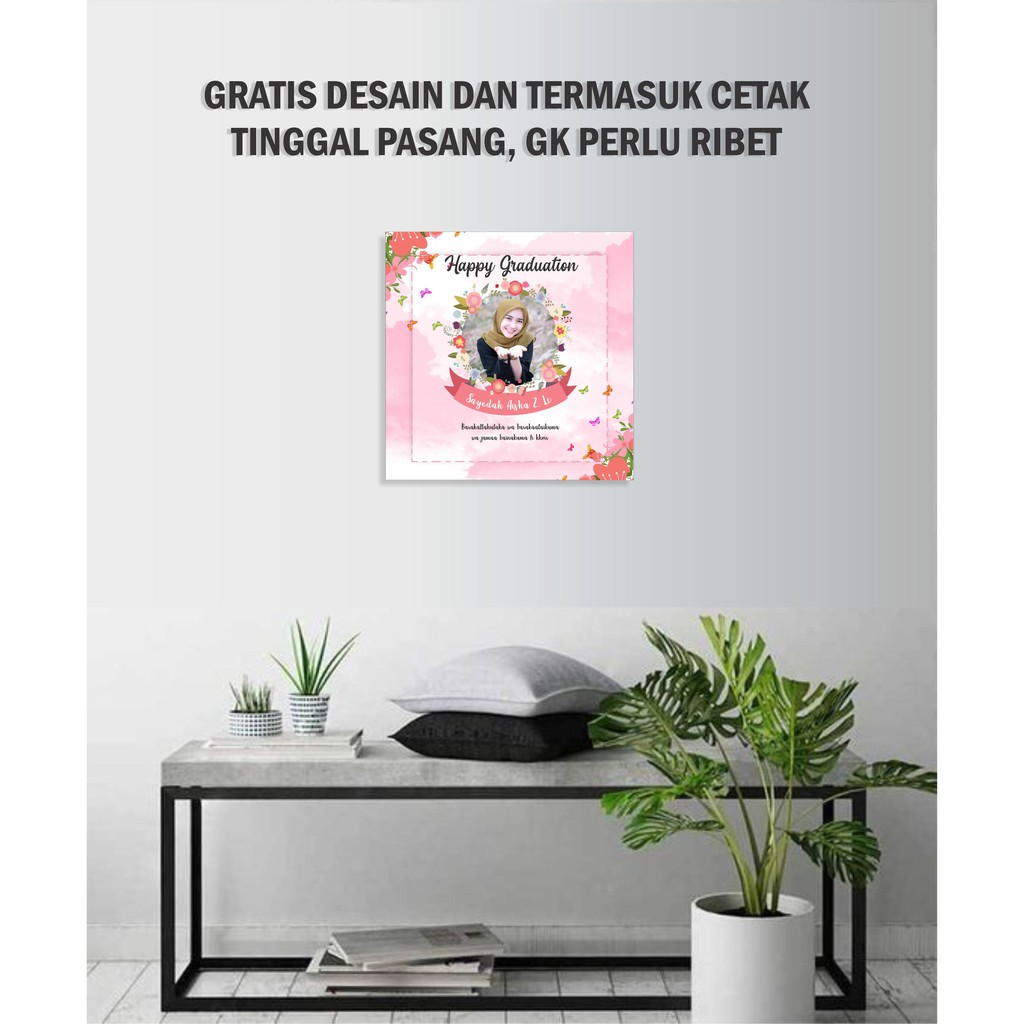 [+Cetak]Hadiah Wisuda Unik bingkai Kado Kayu Foto Wisudawan Kado Wisudah Murah design figura Custom-5