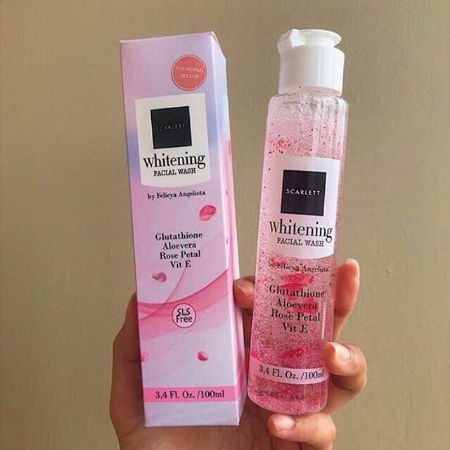 Scarlett whitening facial wash / Scarlett facial wash / Scarlett facial wash acne / Scarlett facial 