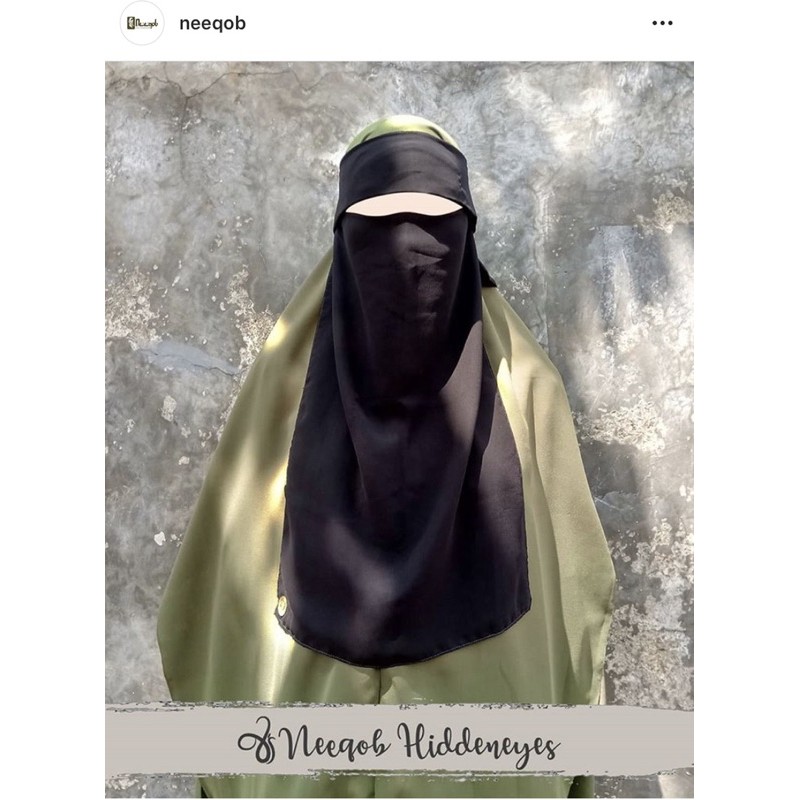 CADAR / NIQAB PONI by @odeladellas PRELOVED