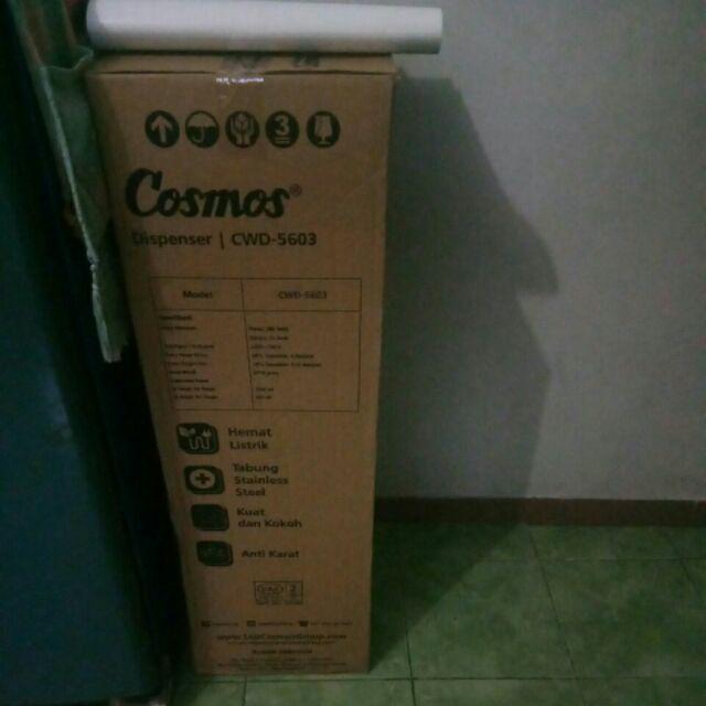 Cosmos Dispenser Tinggi 3 Keran Panas Normaldan Dingin Waterdispenser Cwd5603 Hot And Cool