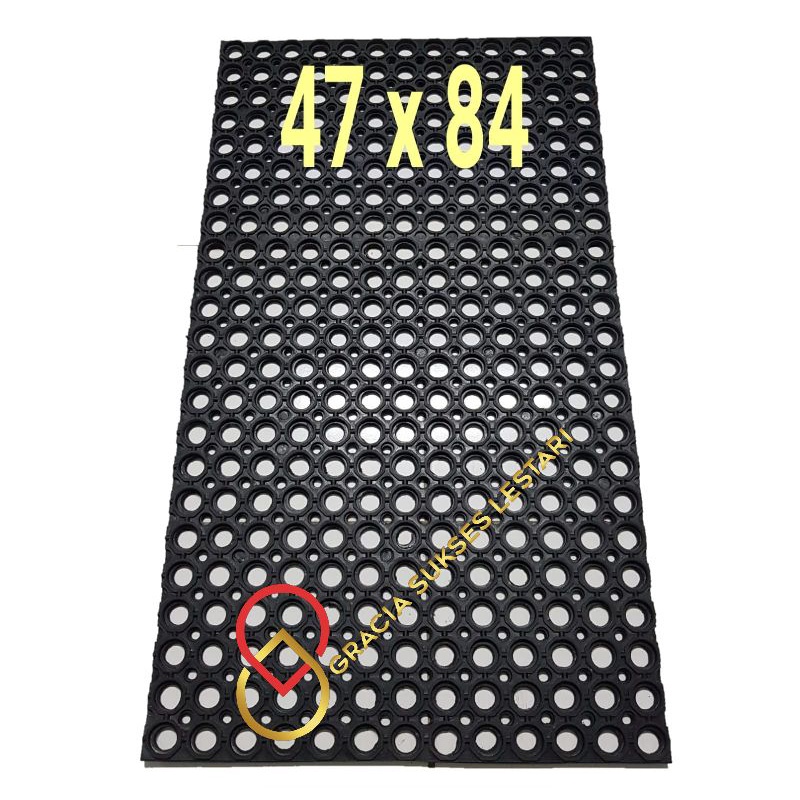 Keset Karpet Karet Anti Slip 47 x 84 Top Dek Mini