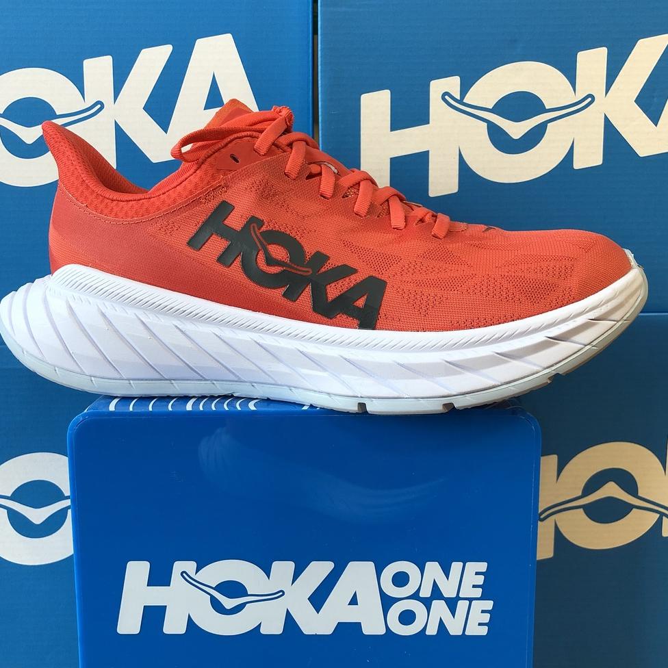 [PROMO MBJ75] Sepatu HOKA ONE ONE CARBON x 2 / Hoka One One Arahi bukan Skechers / Sepatu Running / 