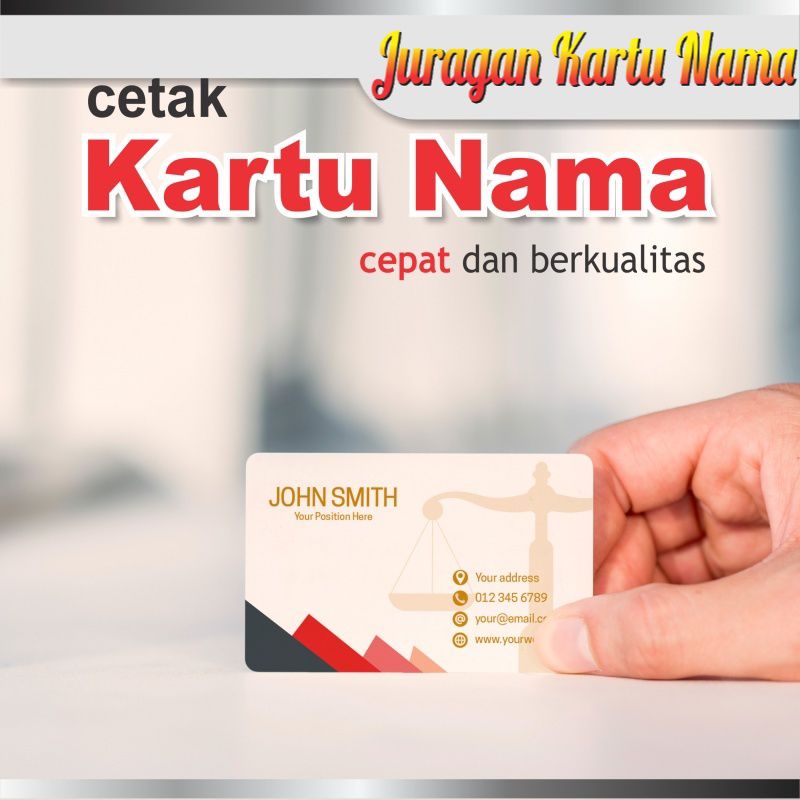 

Jasa Cetak Kartu Nama.