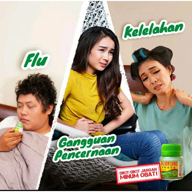 Ampuh Redakan Pegal – Balsem Lang Hijau 10g / 20g, Aroma Khas & Nyaman