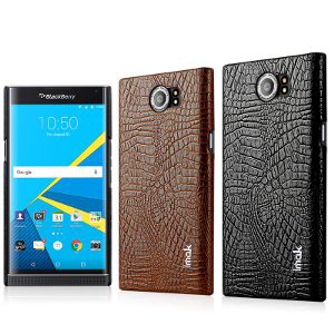 Jual IMAK Ruiyi Series Luxury Genuine Leather Back Case Blackberry PRIV Berkualitas