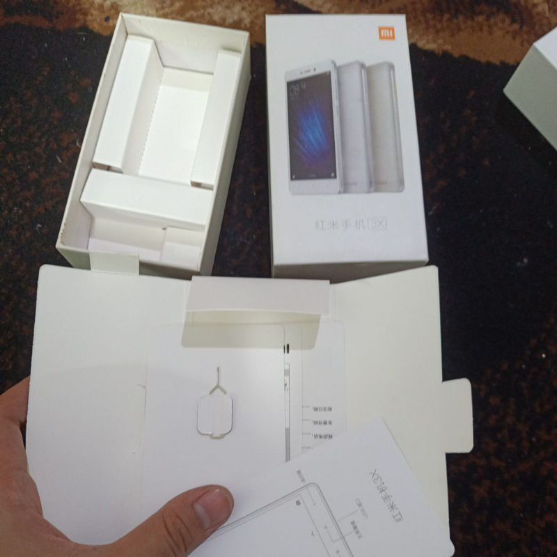 DUS BOOK KARDUS BOX XIAOMI REDMI 3X ORIGINAL COPOTAN