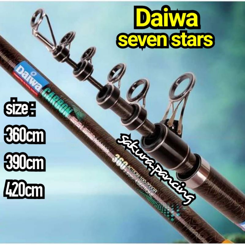 Joran Surf/Joran Pasiran DAIWA Seven Stars CARBON 360/390/420