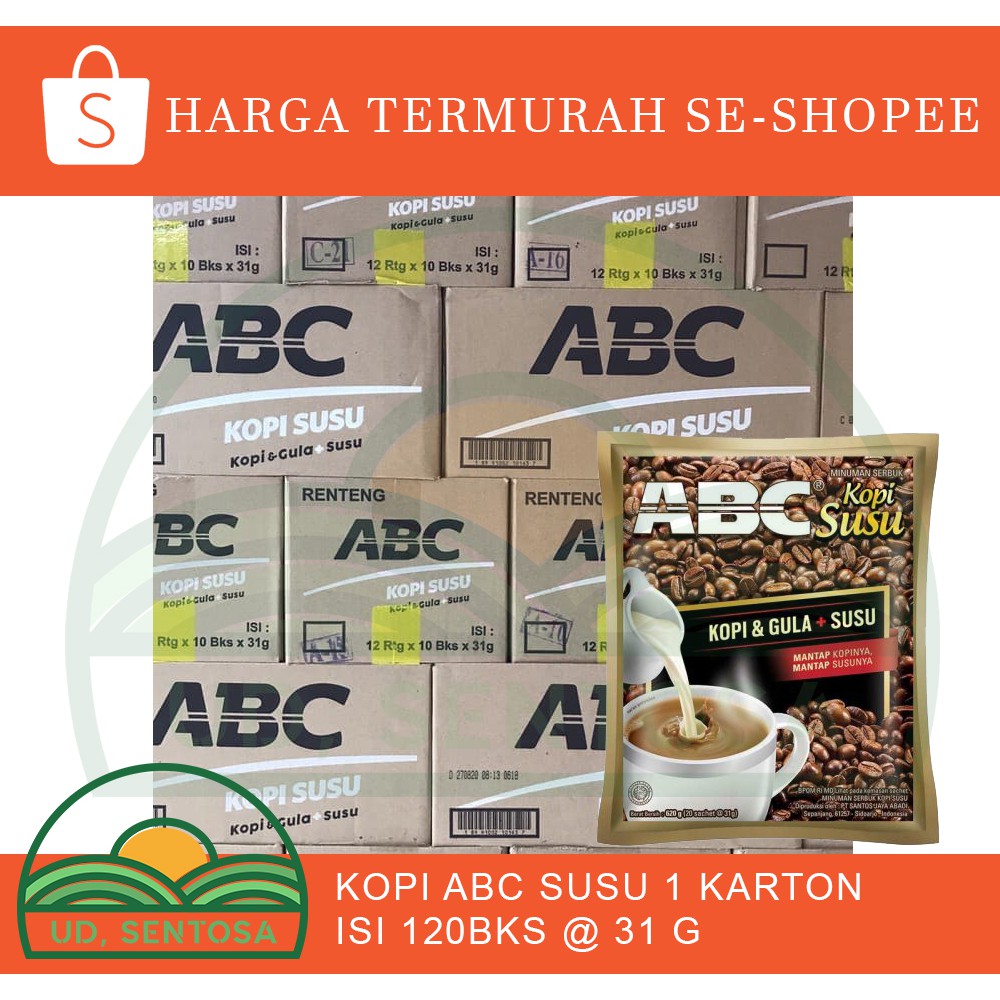 

KOPI ABC SUSU KARTON 12RTG @ 31G