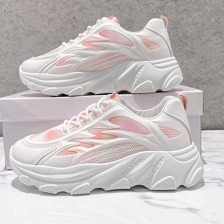 J94K Kingbest Sneakers Wanita " BOX" Import Running Shoes Sepatu Kasual Korea 9147 Z7B