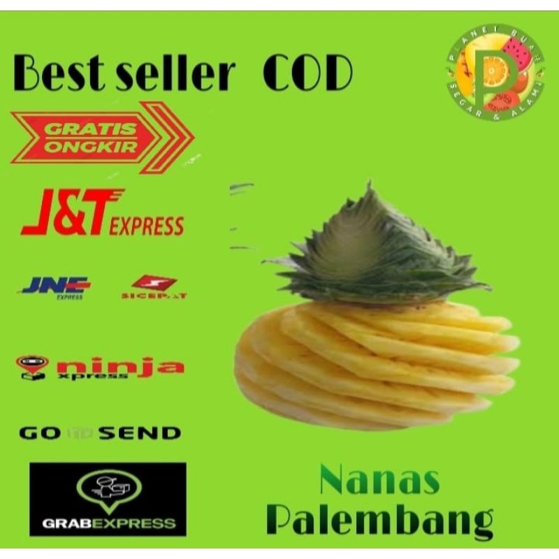 

BUAH NANAS KUPAS PALEMBANG UNTUK SELAI ASINAN SEGAR MANIS