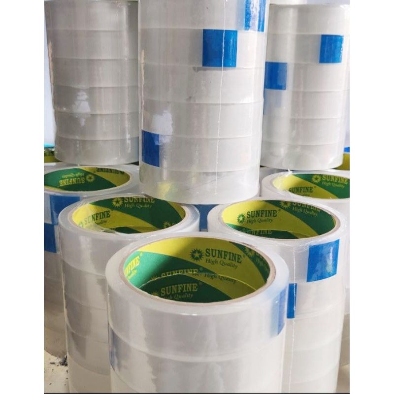 

Lakban Solasi Bening 1 inch 24 MM x 60 Yard Selotip kualitas daimaru