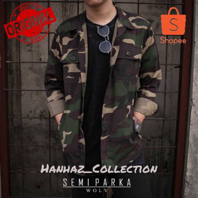 Jaket Semi Parka SK3 Pria We-Wolv MV 389