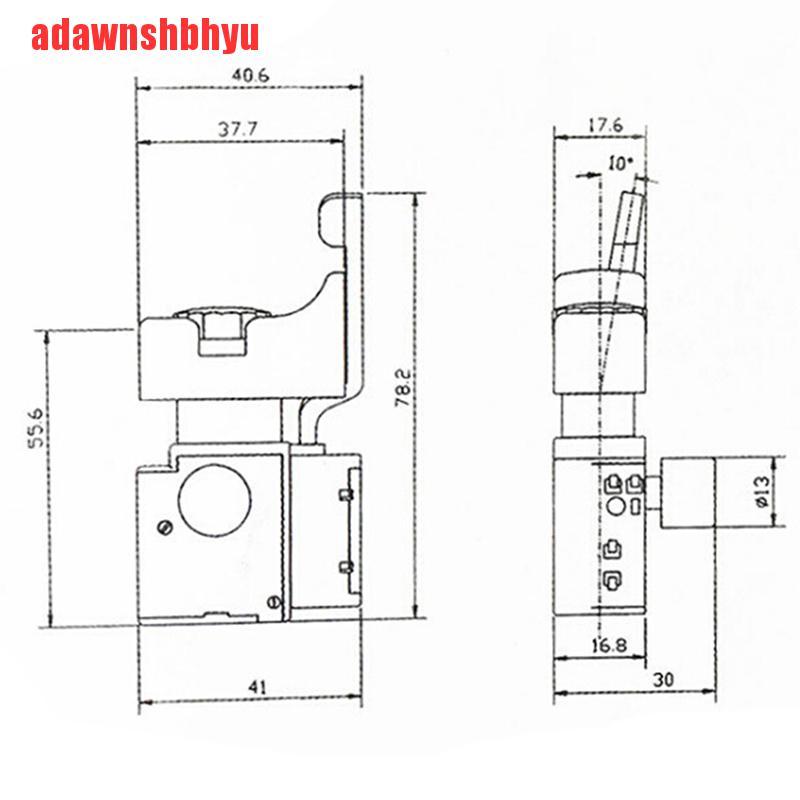 Fa2-6 / 1BEK Bor Listrik 6a 250v Warna Hitam