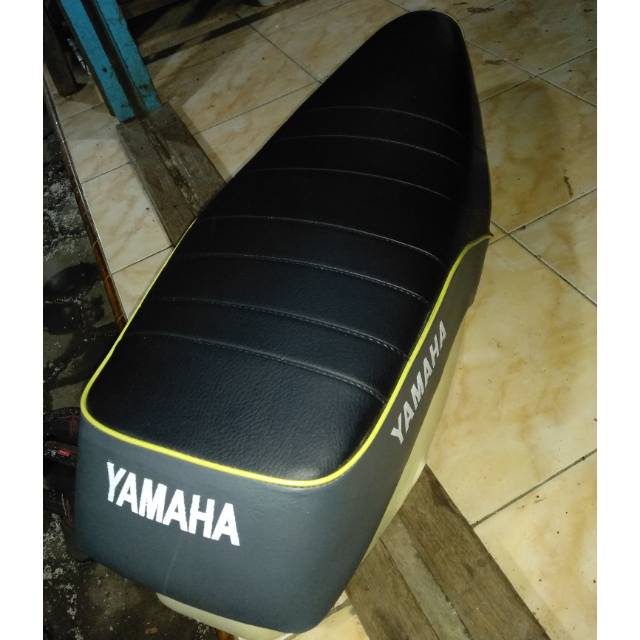 Jok Motor Yamaha Alfa Lis Kuning
