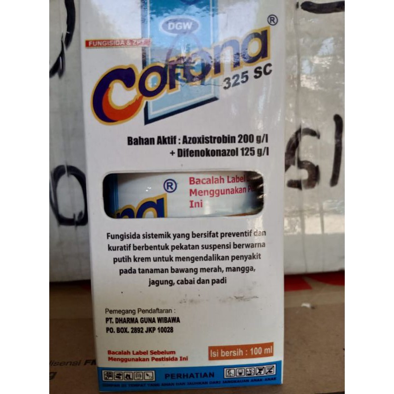 Fungisida Corona 325 SC isi 100ml