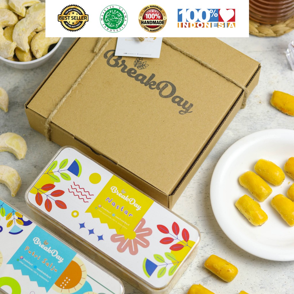 

Kue Keeing Kastengel Box Hampers Breakday (isi 2 varian)