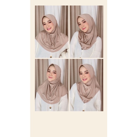 Gadis Khimar (khimar sport) Daily khimar jersey PROMO 100k dapat 3pcs-Gadis Butter