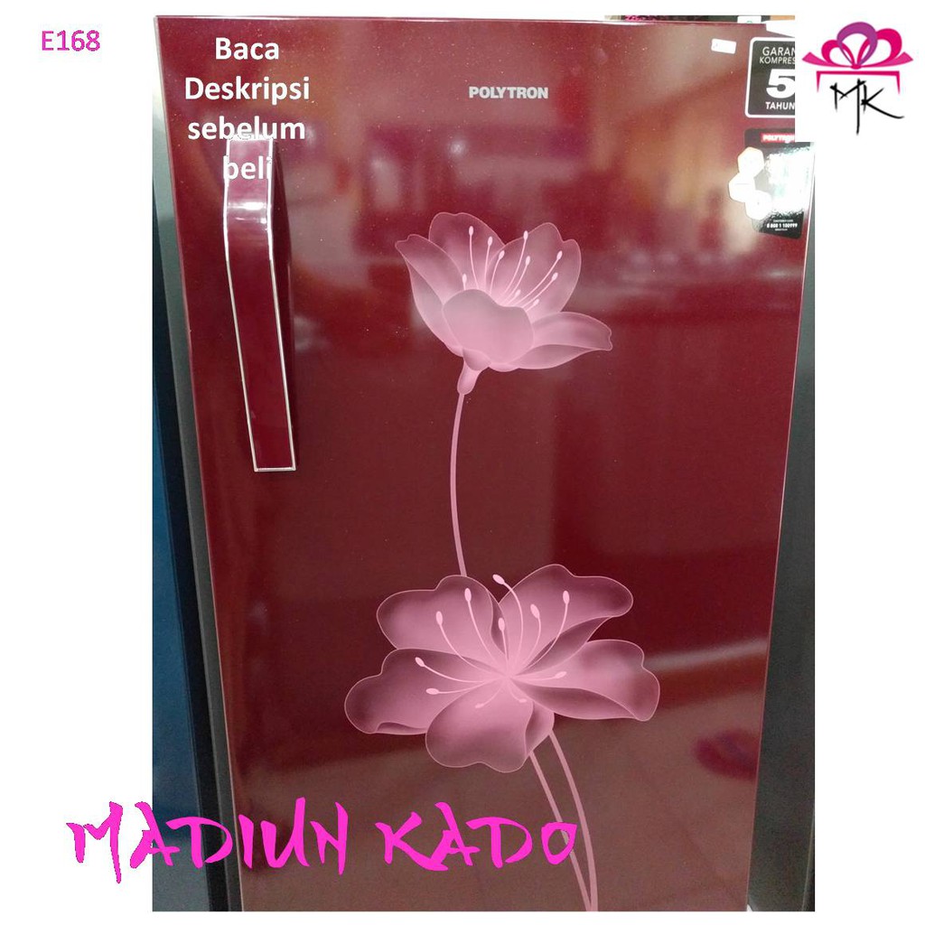 Kulkas Polytron 1 Pintu PRX 171 R - Ada tambahan ongkir kurir - hati hati dikirim amplop kosong