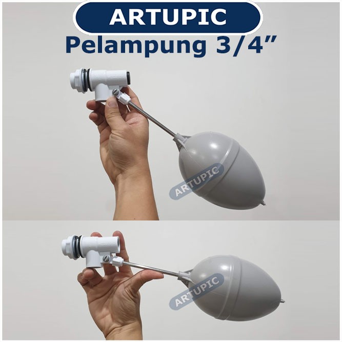 Pelampung Air 3per4 PVC 3 per 4 Floating Floater 3-4 inch dim