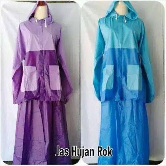 Jas Hujan Jaket Rok Gajah Asli Salsa