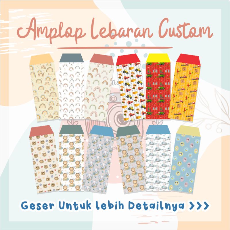 

Amplop Lebaran 2025/ Amplop Lebaran 1446H / Amplop Custom / Amplop / Amplop Lebaran Custom