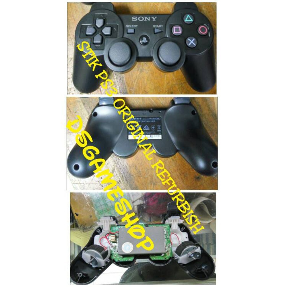 Jual STOK TERBARU STIK PS3 ORI STICK PS3 ORIGINAL REFURBISH SONY Diskon