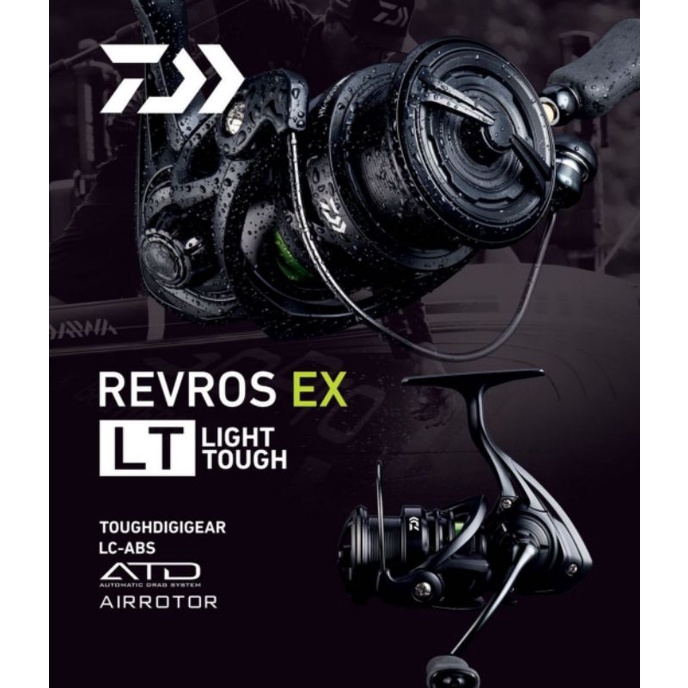 Reel Daiwa Revros EX LT 2020 1000XH 2000XH 2500XH 3000CXH