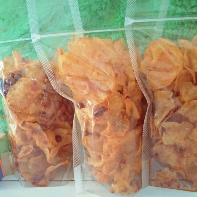

Kripik Kentang balado minang