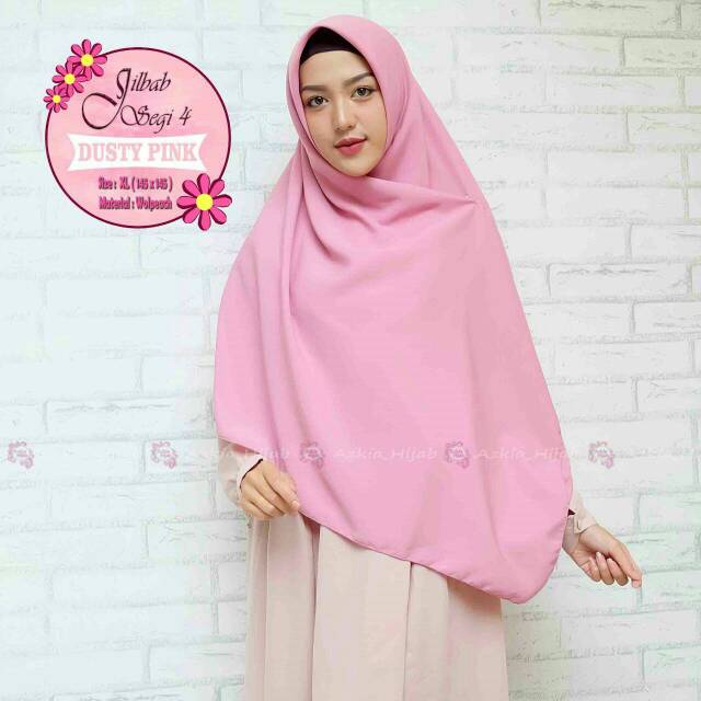 JILBAB SEGI EMPAT by azkia hijab