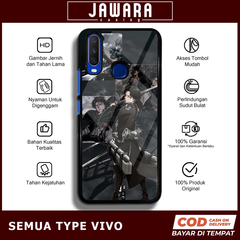 Case Vivo Y12 Y15 Y17 Case Hp Vivo Y12 Y15 Y17 Premium Glossy Jawara Casing [AOT1] Casing Hp Aesthet
