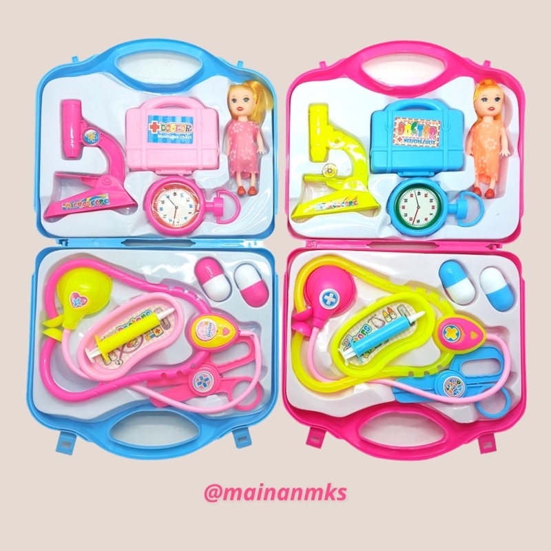 MAINAN DOKTER KOPER SET BARBIE FH 218