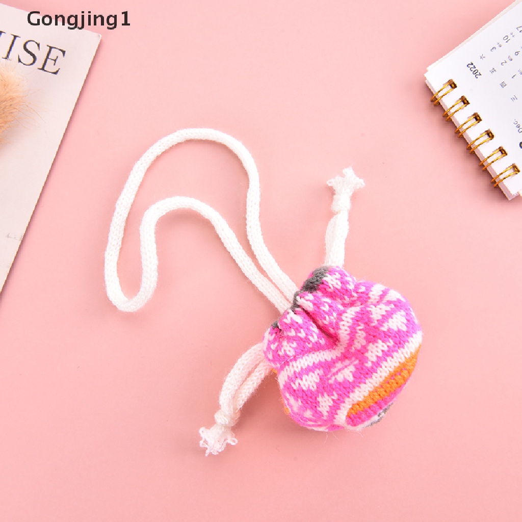 Gongjing1 Mainan Tas Handbag Boneka Bebek Kuning Kecil 30cm Untuk Anak Perempuan