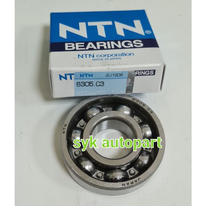 Bearing 6305 CM NTN tanpa tutup