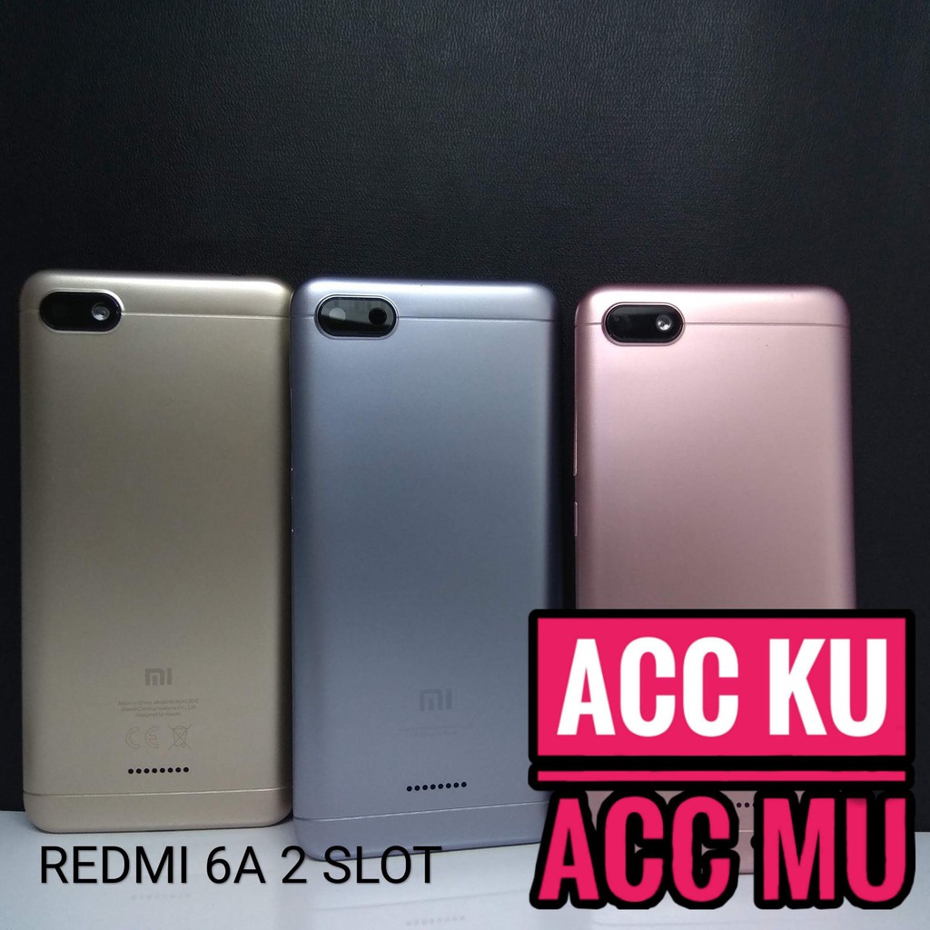 TUTUP BELAKANG REDMI 6A BACK COVER XIAOMI REDMI 6A ORIGINAL