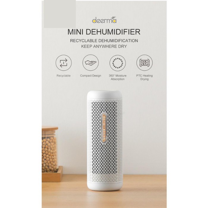 Deerma Mini Dehumidifier Portable Home Air Dryer Household