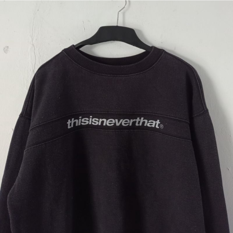 CREWNECK SECOND BRANDED ORIGINAL THISISNEVERTHAT *THISISNEVERTHAT CREWNECK ORIGINAL*
