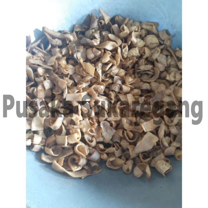 Kerupuk Dorokdok Kulit Sapi mentah kerecek siap goreng oleh-oleh khas Garut 1/4kg 250gr