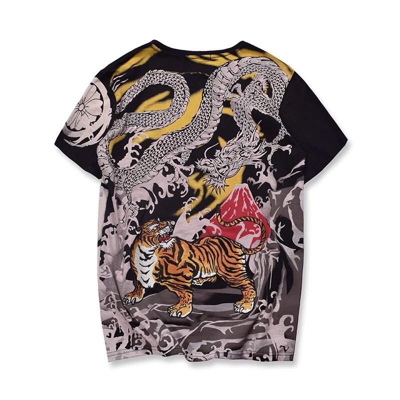 SK13 KAOS SUKAJAN IMPORT PRIA WANITA JEPANG KOREA KOI HARAJUKU ORIGINAL M-3XL