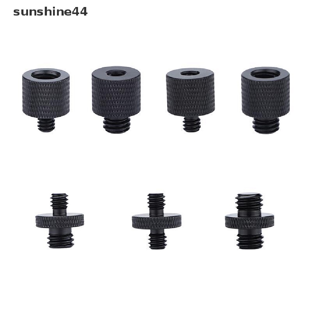 Sunshine Sekrup Adapter Mount Tripod 3 / 8 &quot;Ke 1 / 4&quot; Male Ke Female