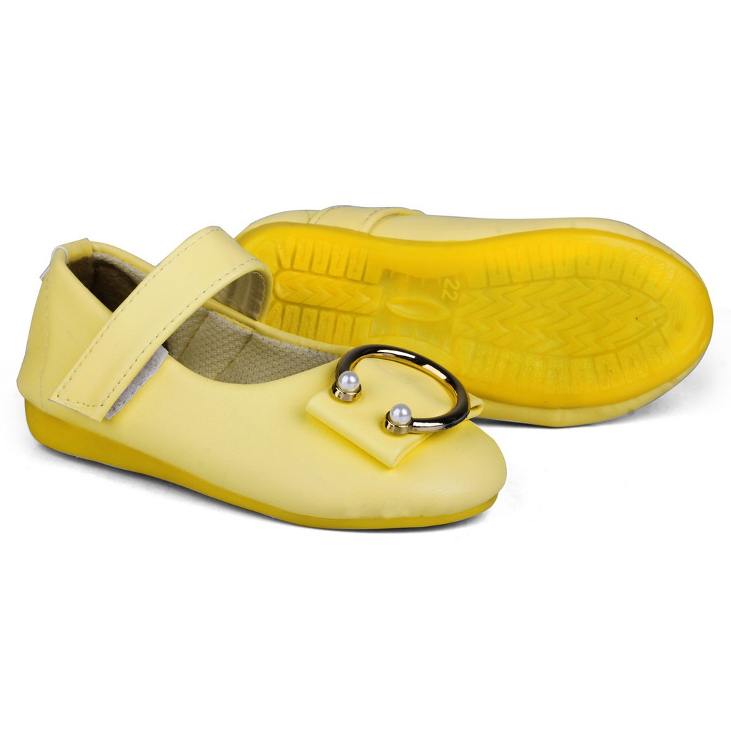 Sepatu slipon Anak Perempuan usia 1-2 tahun RBC KUNING