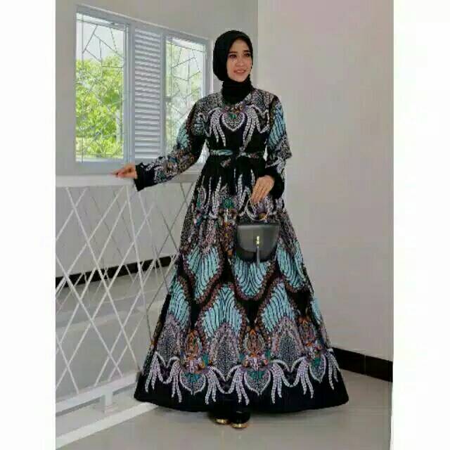 GAMIS BATIK PAYUNG TERLAU LARIS