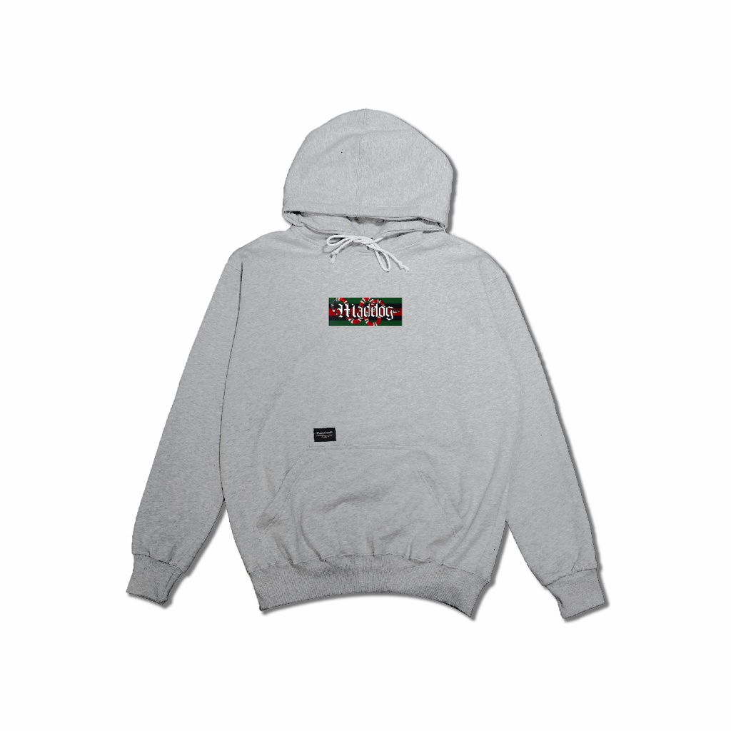 Maddog Infected - Hoodie - GUCCIMADS HD MISTY | Jacket Pria Wanita Unisex Abu Distro Official Maddog