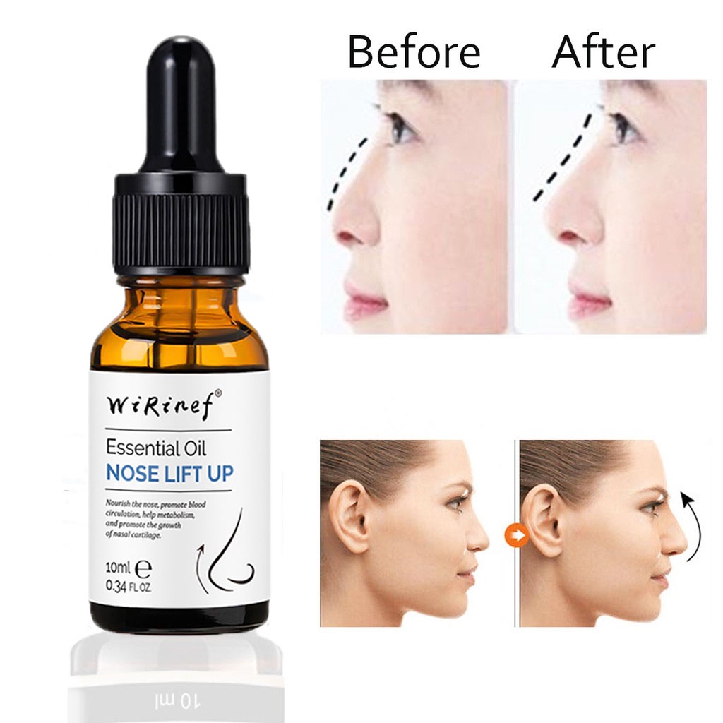 Minyak esensial pelembab Minyak esensial hidung 10ml Pijat hidung pemancung original nose oil lift up