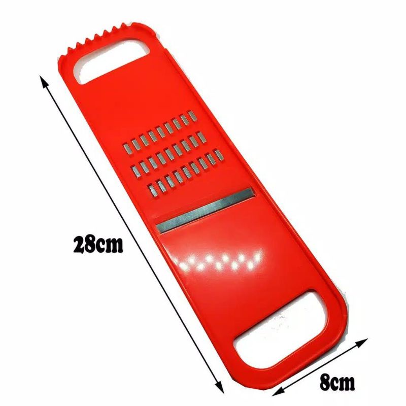 Parutan singkong sayur dan buah warna stabilo