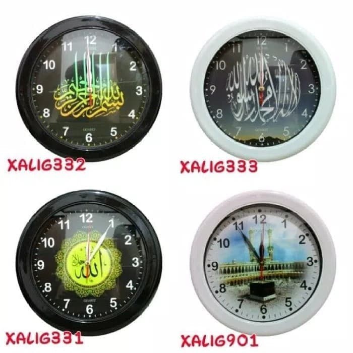 [COD] JAM DINDING KALIGRAFI MOTIF RELIGI