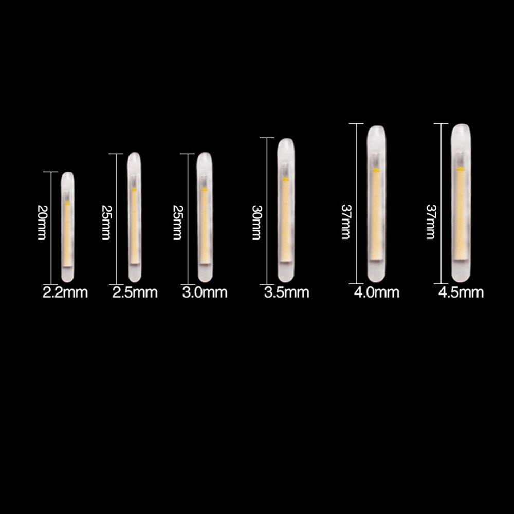 Top 50Pcs Tongkat Lampu Malam Tahan Lama Memancing Luminous Rod Fishing Gear Night Light