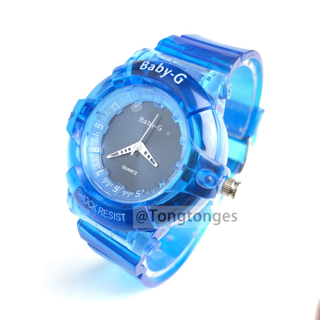 COD JAM TANGAN WANITA RUBBER MAGNET MURAH CASIO BABY G TRANSPARANT IMPORT GROSIR MURAH G-SHOCK A26